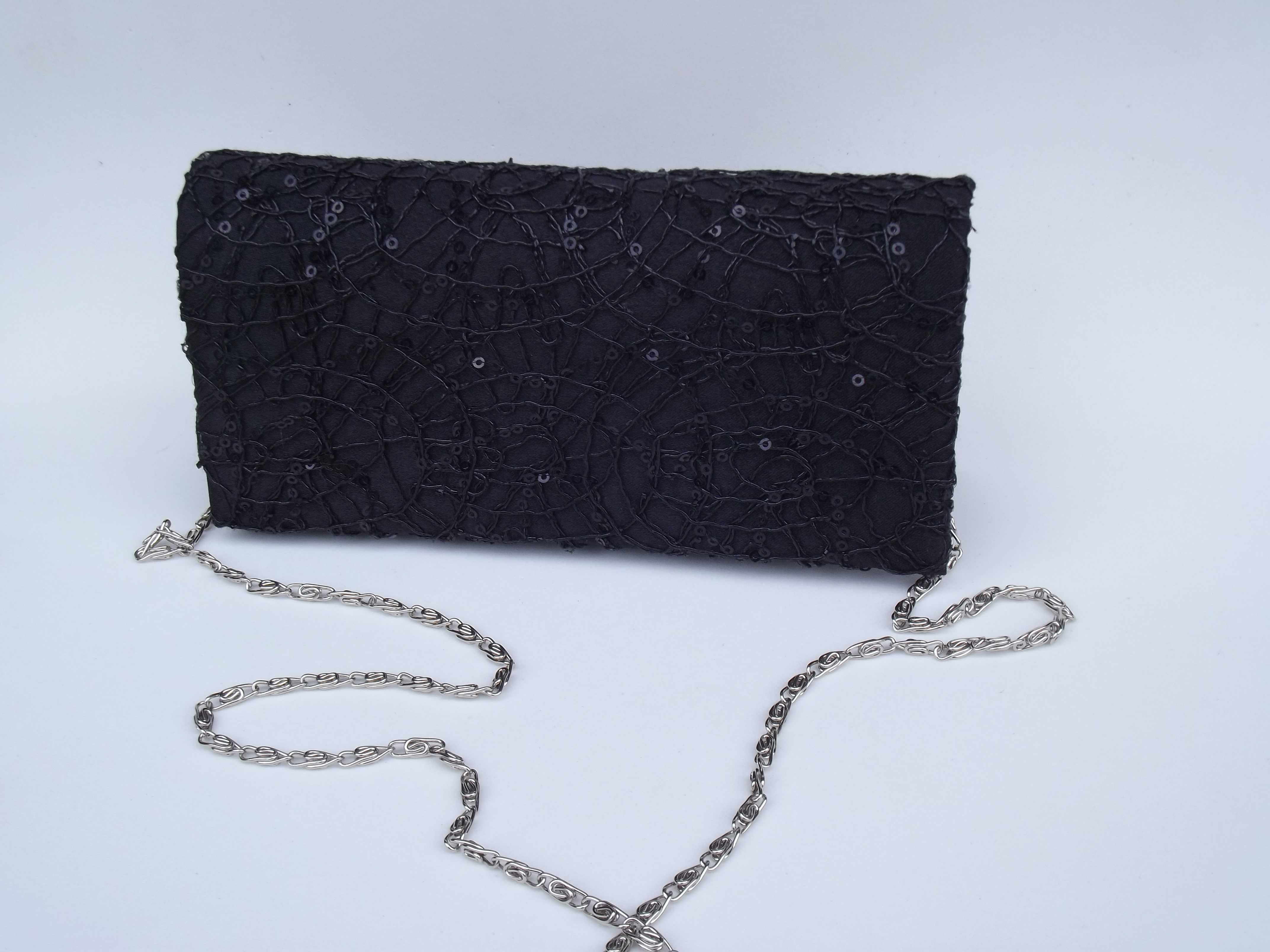 black clutch bolsas