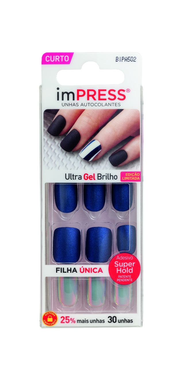 UNHAS POSTIÇAS - KISS NEW YORK AUTOCOLANTES IMPRESS FILHA ÚNICA ESPRESSO MARTIN - BIPA502