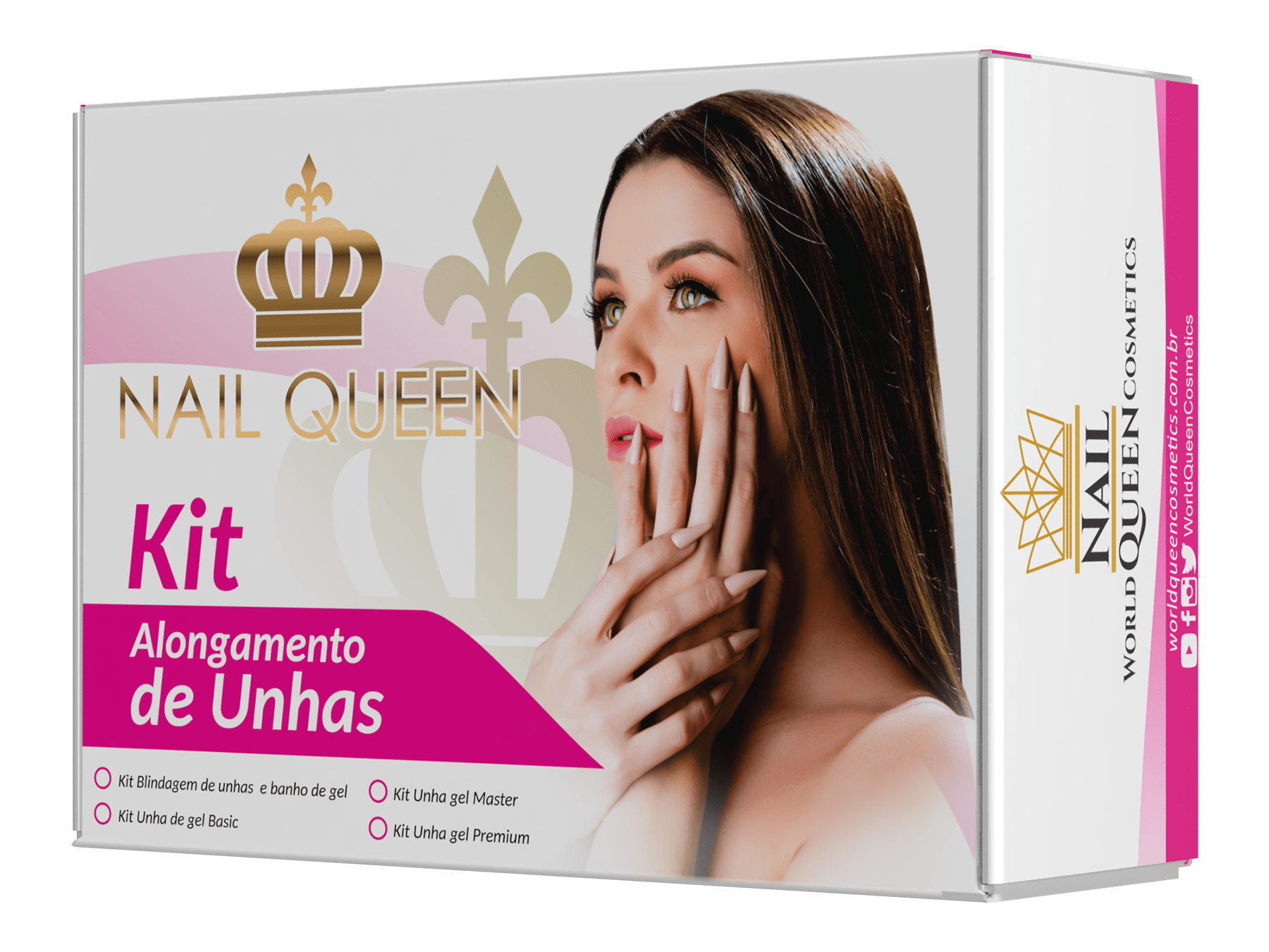 Kit Alongamento de Unhas Master - World Queen Cosméticos
