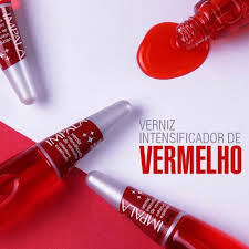 Esmalte Impala Verniz Intensificador de Vermelho 