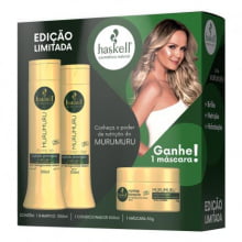 Haskell - Shampoo Condicionador e Máscara Murumuru - Haskell Haskell - Shampoo Condicionador e Máscara Murumuru - Haskell