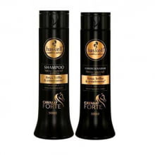 Kit Cavalo Forte Shampoo E Condicionador Haskell - 500 ML Kit Cavalo Forte Shampoo E Condicionador Haskell - 500 ML