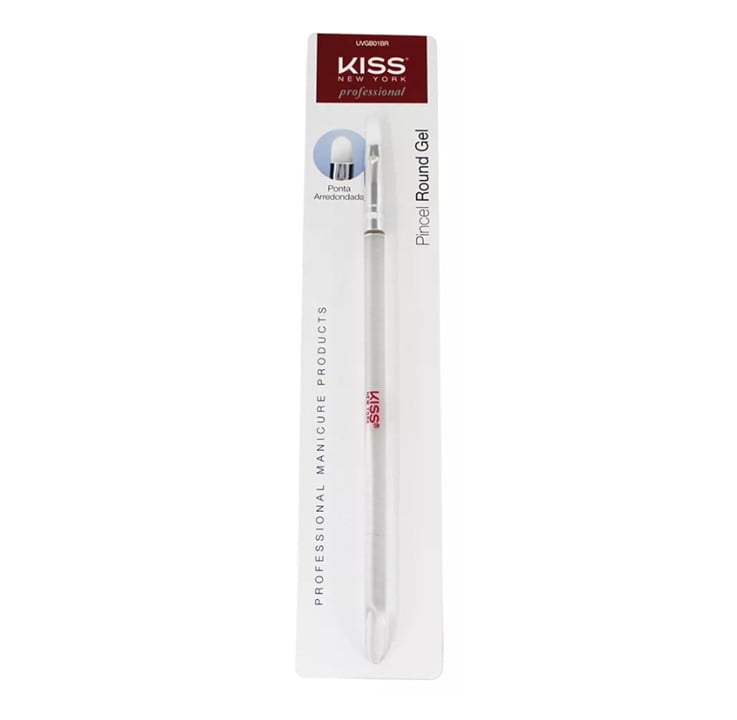 KISS NEW YORK – PINCEL ROUND GEL PONTA ARREDONDADA - KISS NEW YORK
